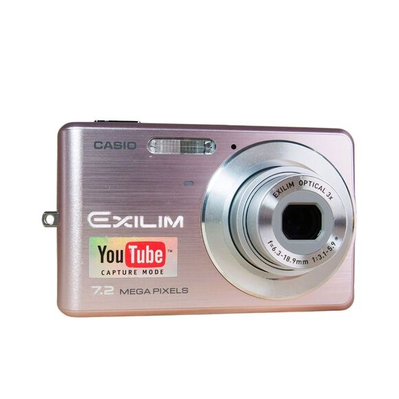Casio Other - Casio Exilim EX-Z77 7.2MP Digital Camera Pink Bundle w/Charger + Battery Tested